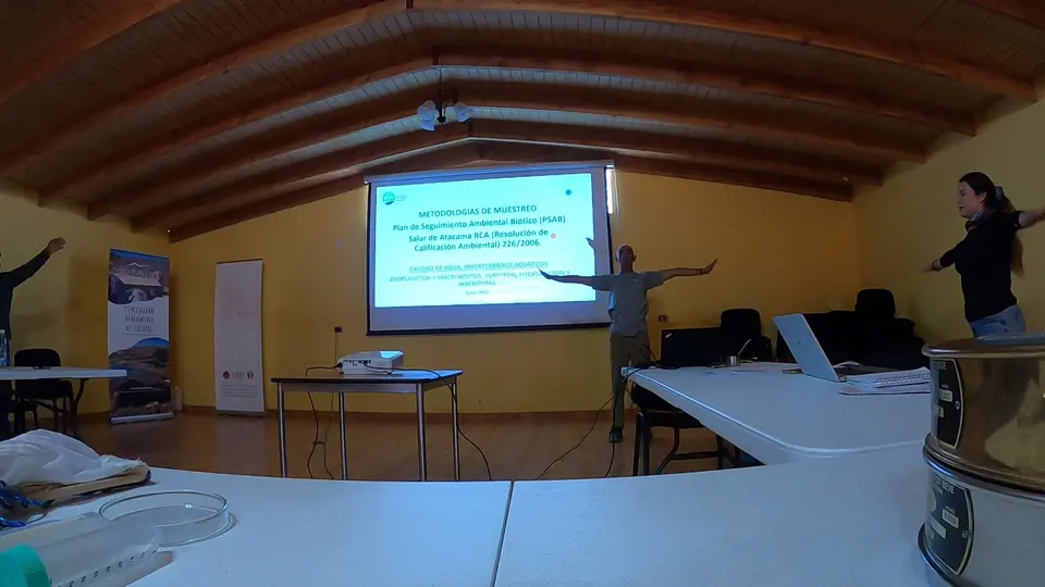 Charla técnica sobre metodologías de muestreo