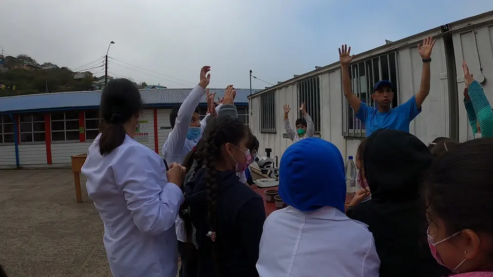 Actividad escolar de educación ambiental